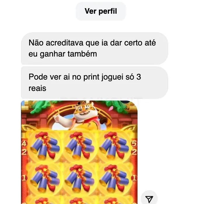 Avaliação Jogador que Ganhou no Jogo do Tigrinho